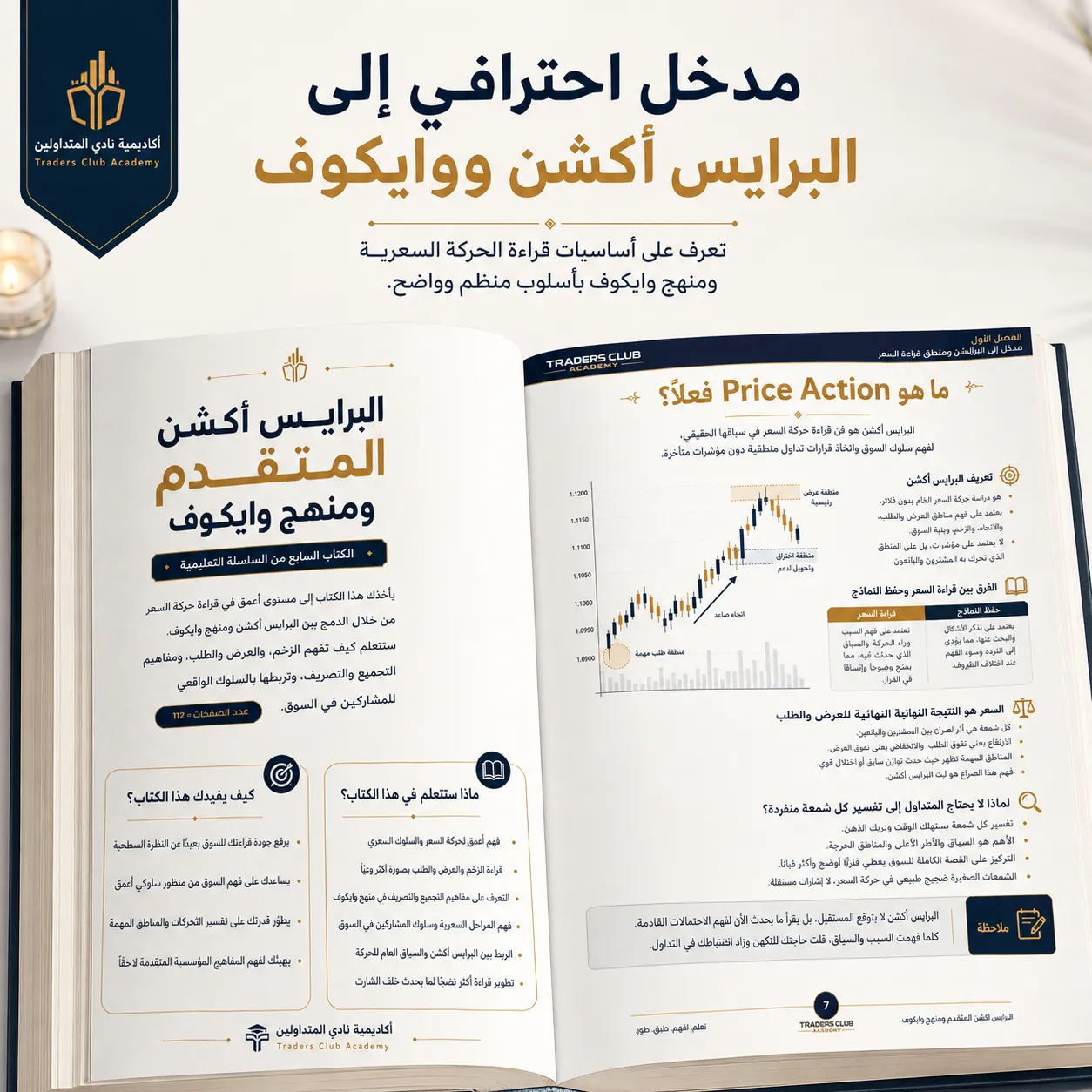 كتاب البرايس أكشن المتقدم ومنهج وايكوف PDF